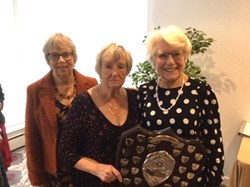 Diann Howell and Joyce Clark win the Open Pairs Welham Traders Diann Howell and Joyce Clark win the Open Pairs Welham Traders