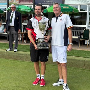 So close for Paul in the County Singles