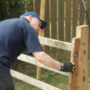 Sturton and District Shed Club Parish Council Fence Repair