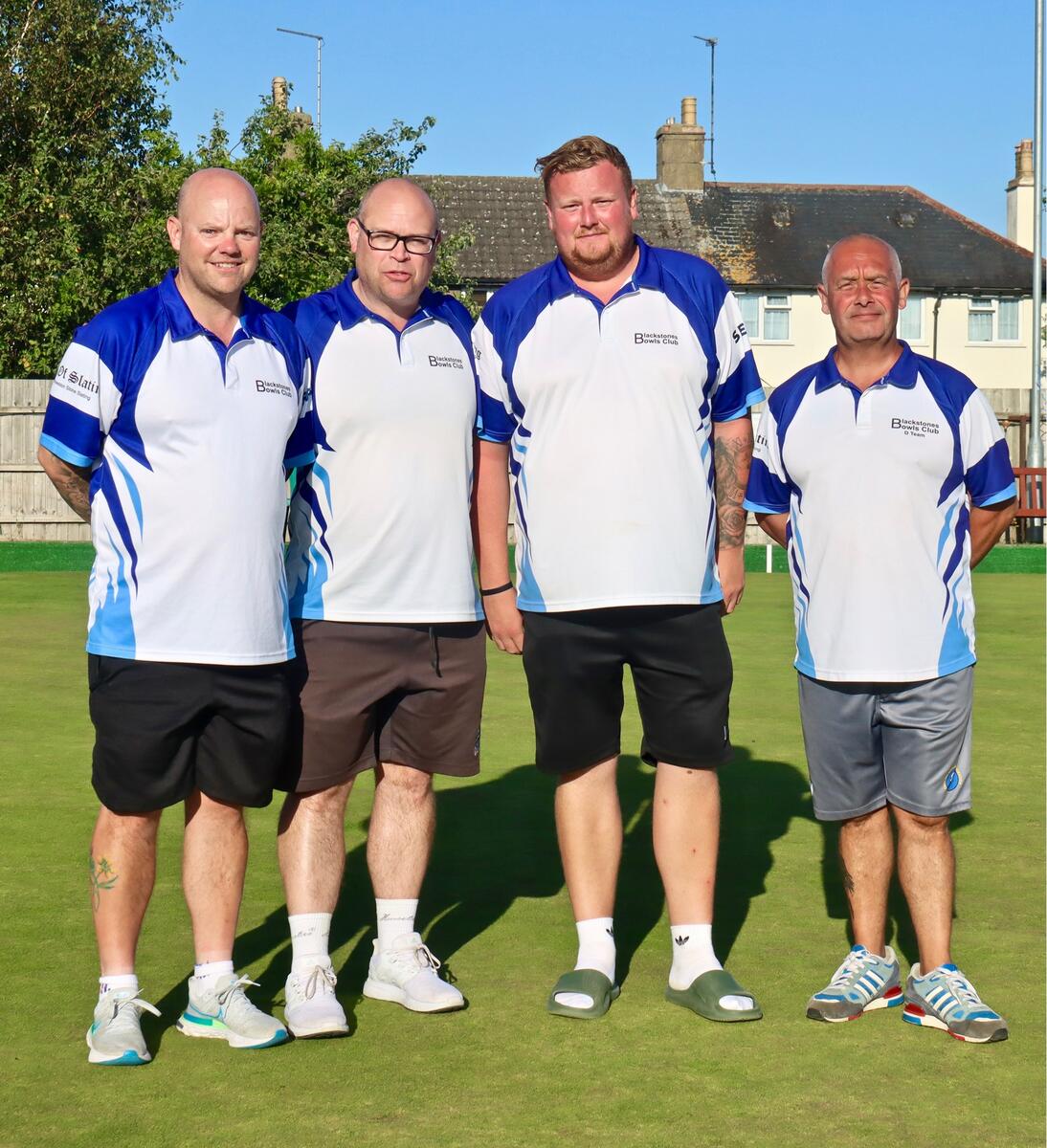 Runners-up: Wayne Morris, Darren Middleton, Mal Mitchell and Darren Russell.