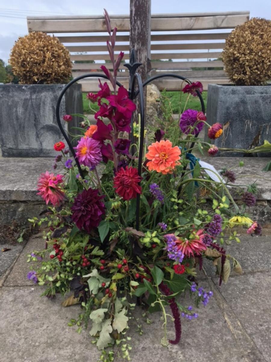 Flowers from Parish Council