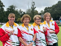 Berkshire County Fours:  Kirsty Courtney, Jill Ridley, Trixie Walsh, Margaret Neaves - 2025 Runners up