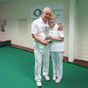 2016 Mixed Pairs Winners - Eileen Parker & Terry Parsons