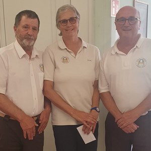 Gala winners Jonny, Liz & Richard