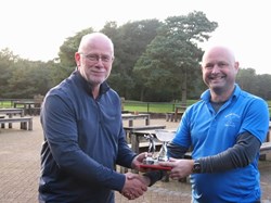 Nick wins the Zsibrita trophy held over from last months outing