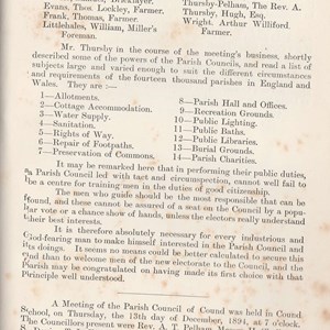 From the 1895 Cound Parish Magazine ~ Page 2of 3