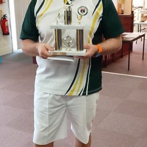 2025 Men's 4 Wood Singles Winner - Glenn McNaul