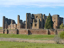 Kenilworth Castle - Alice and Robert's home until he went abroad and refused to return to England and his family here