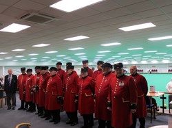 Bromley Indoor Bowls Centre 090222 Chelsea Pensioners