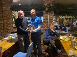 Mike beat the mud to score a respectable 38 points to take the winter trophy