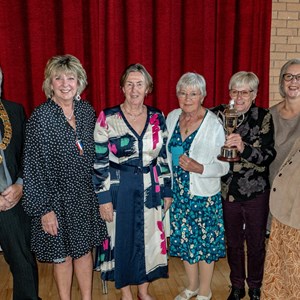 Ladies Senior Fours Winners