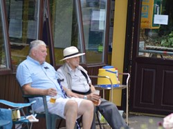 A joy to see Peter and David attending