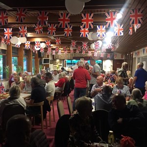 Jubilee night at the club