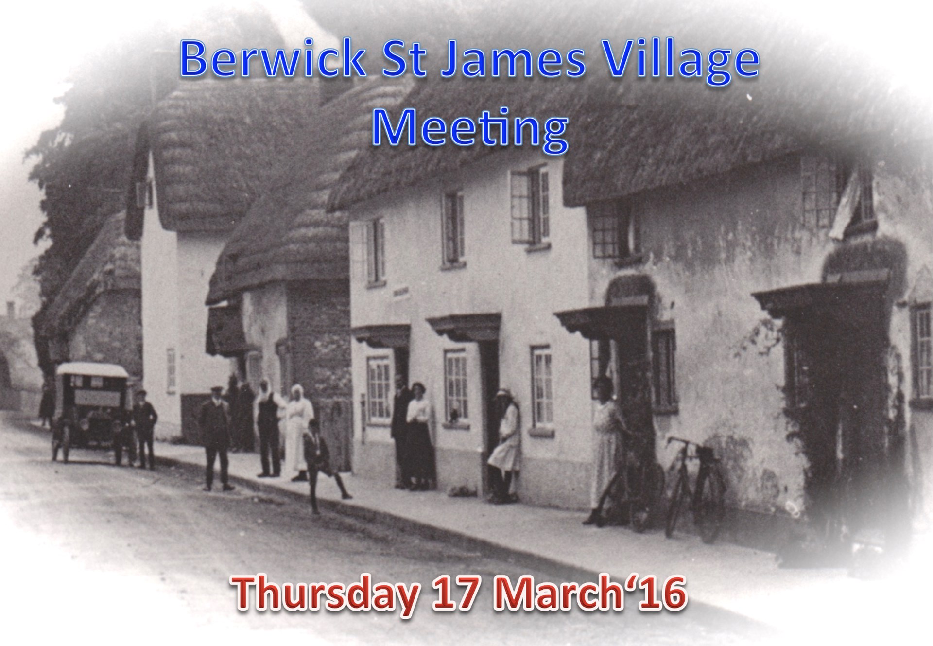 Berwick St James Parish Community 17 March '16