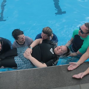 Pool Rescue Training