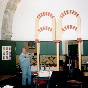 The late John Morris-Jones, a champion of the creation of the hall from the early days
