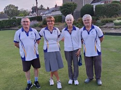 Beccles Town Bowls Club Mixed Pairs Finalists 2026
