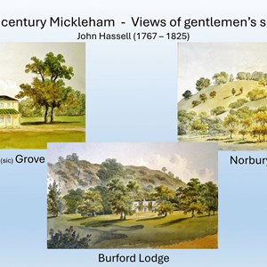 Mickleham & Westhumble Local History Group A24 & Old London Road