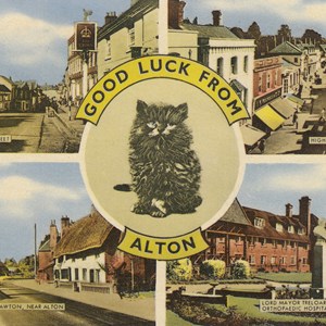 Multi-View Postcard 1961
