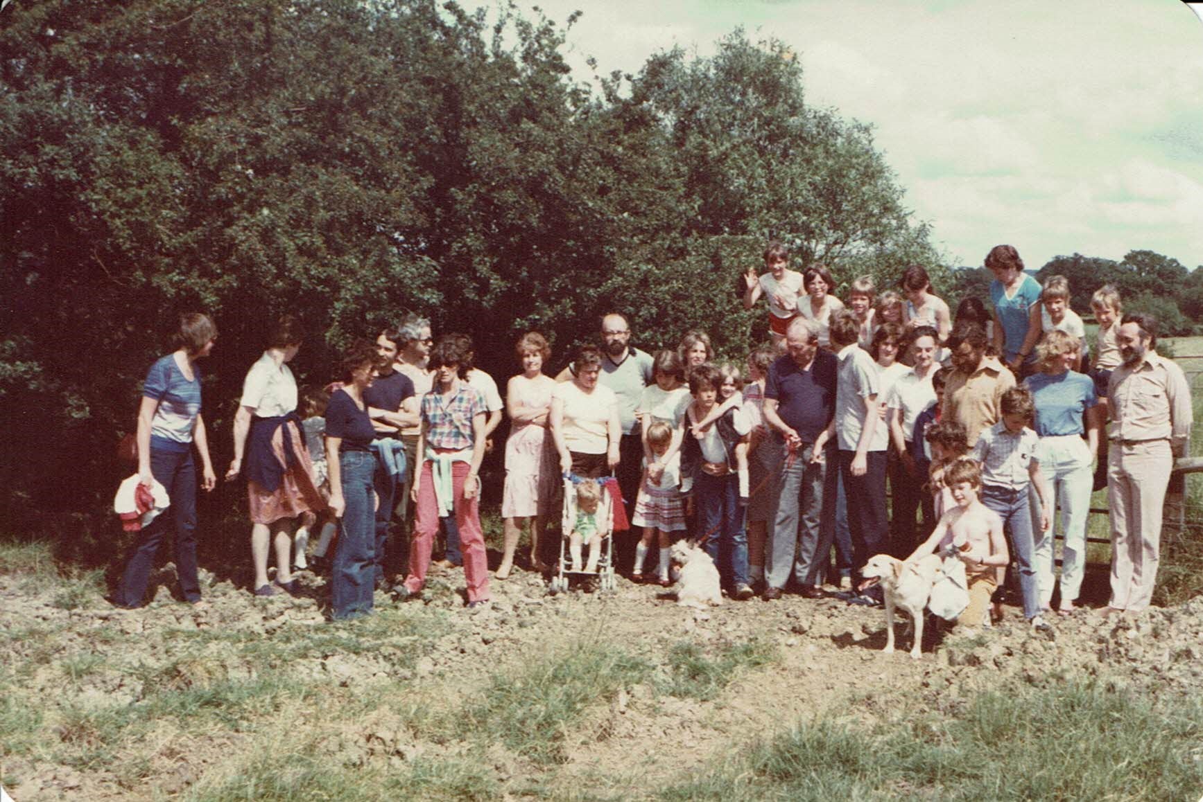 Parish Boundary Walk 1988 - Does anybody recognise themselves?