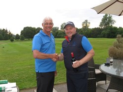 Barrie won the morning 18 holes