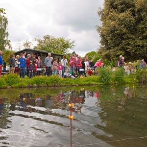 Berwick St James Parish Jubilee Party & Duck Race - 4 June 2012