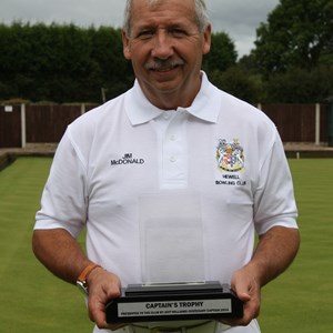 Captains Trophy winner Jim McDonald