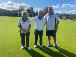 Plate runner-up Linda Hewins Plate runner-up Linda Hewins