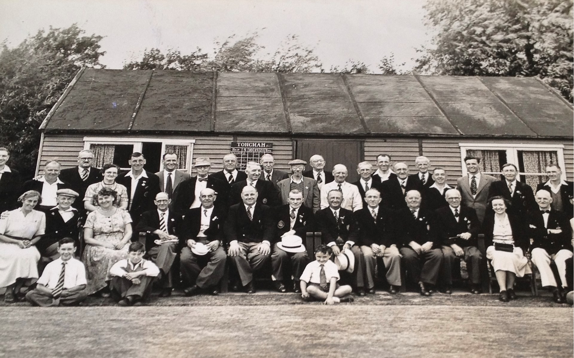 Tongham Bowling Members 1954 Tongham Bowling Members 1954