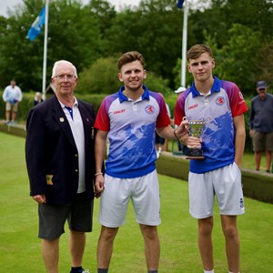 U24 Pairs Runners Up