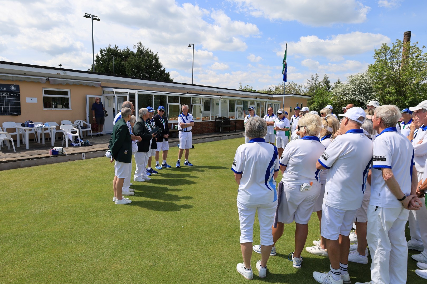 Totnes Bowling Club Centenary Match v Devon Presidents - Totnes Bowling Club Centenary Match v Devon Presidents -