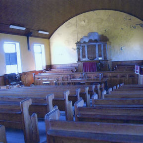 Interior Inghamite Chapel, Salterforth
