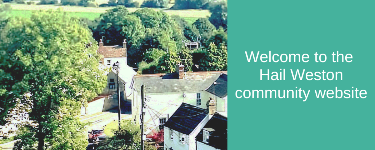 Hail Weston Parish Council Home Hail Weston Parish Council Home