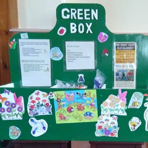 Recycling Box for Huntington methodist Church