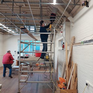 Christchurch Men's Shed Creating the new workshop
