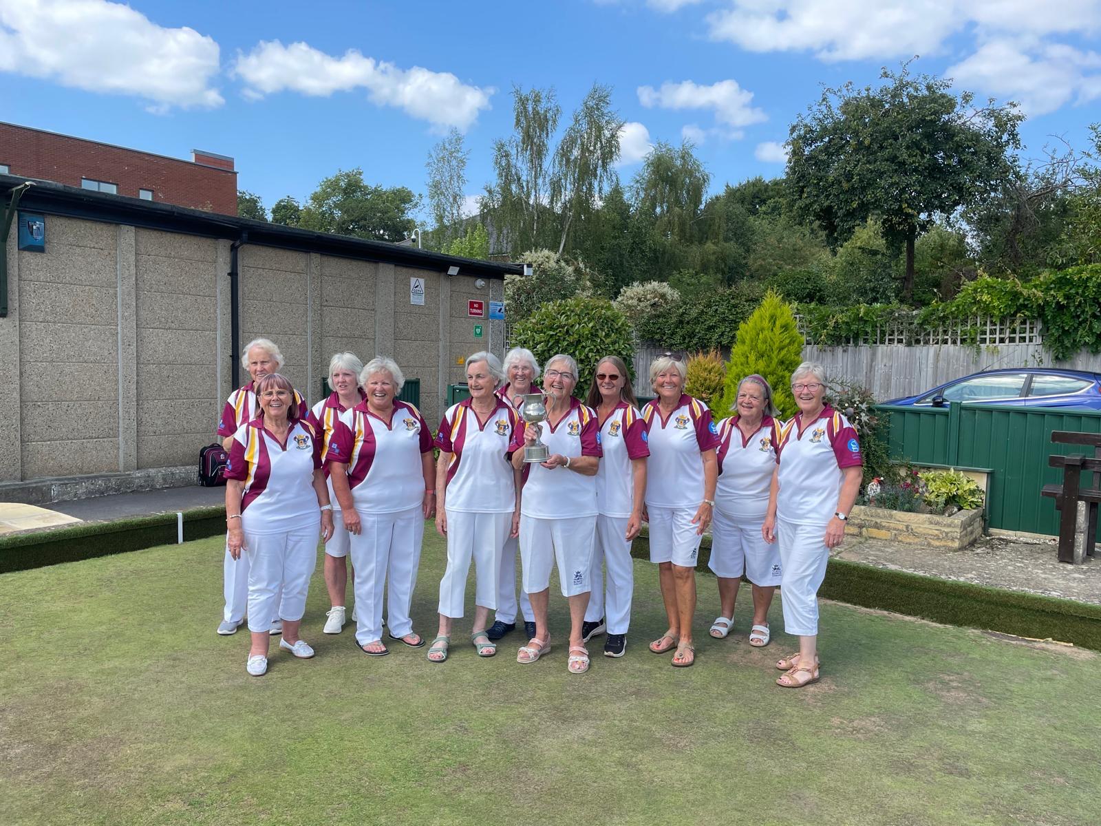 The winning team in the Ladies County Top Club FinalClub The winning team in the Ladies County Top Club FinalClub
