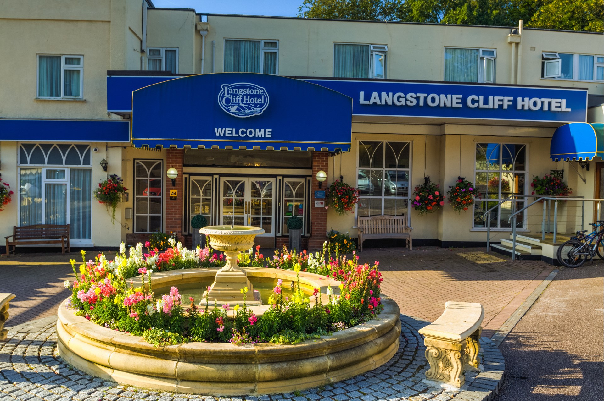 Langstone Cliff Hotel our December Host