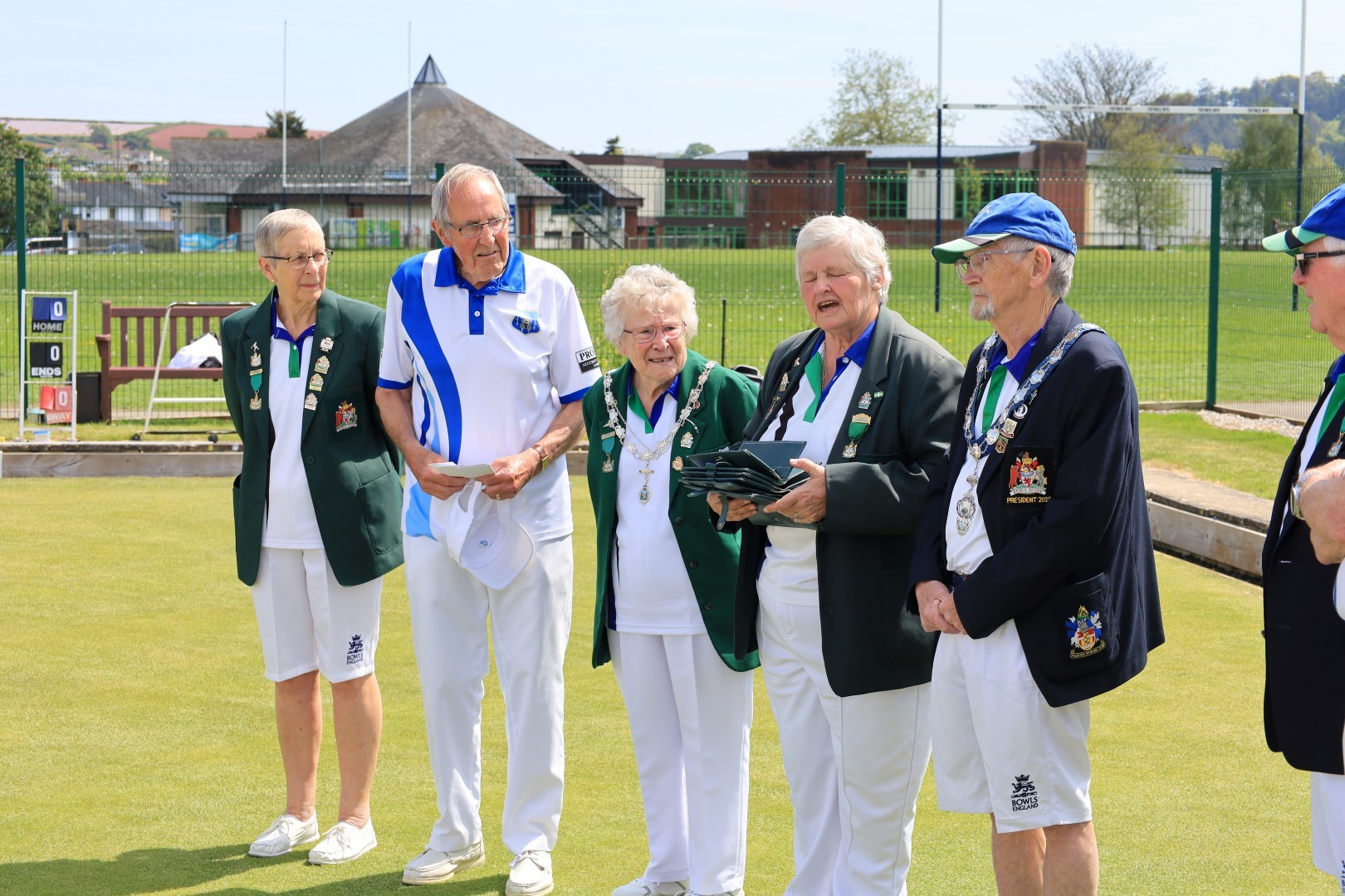 Totnes Bowling Club Centenary Match v Devon Presidents - Totnes Bowling Club Centenary Match v Devon Presidents -