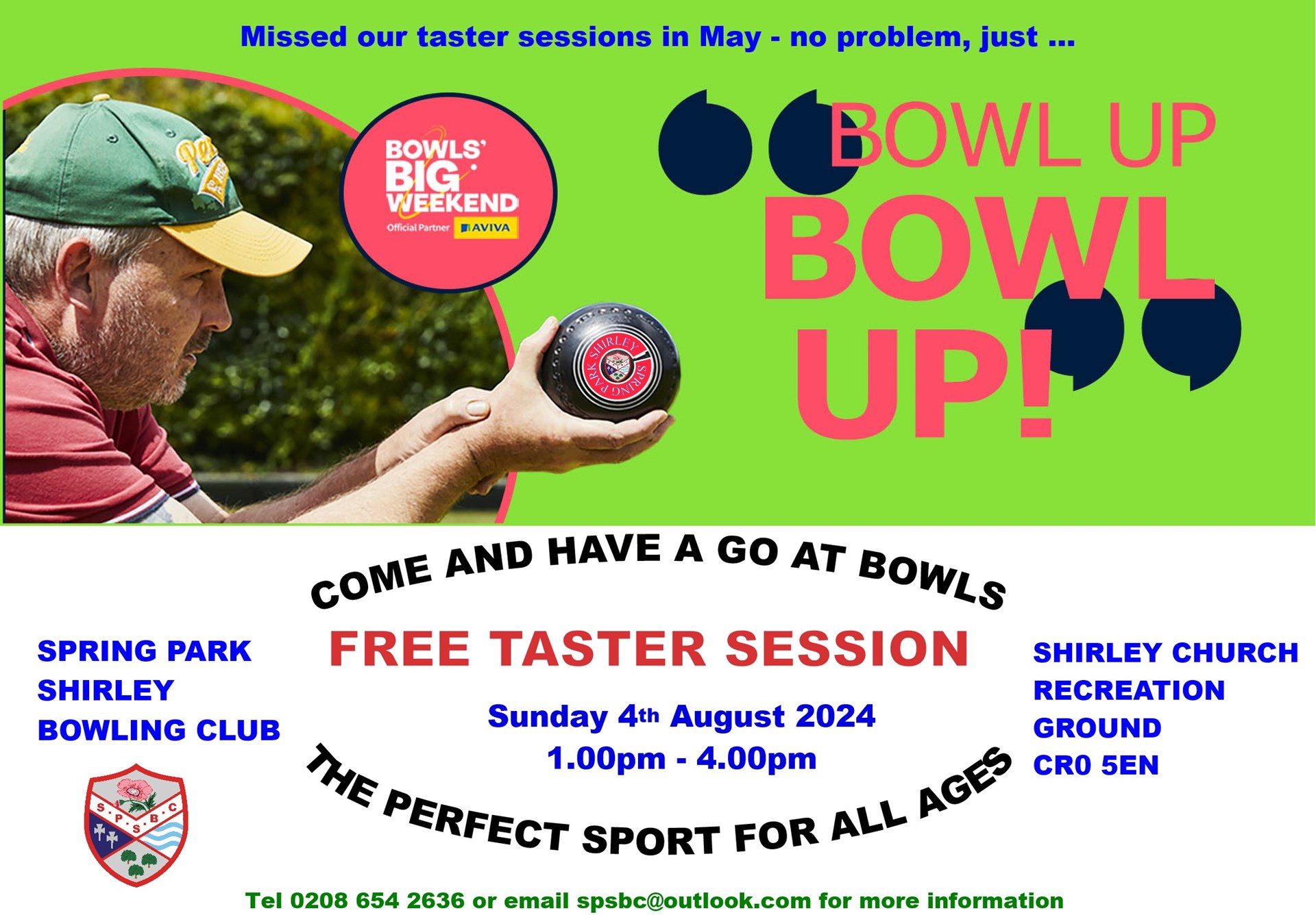 Come try lawn bowls at SPSBC