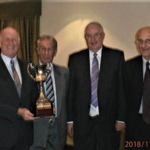 Winners 2018 Yorkshire Over 65's Fours. Alan Smith, John Smurthwaite David Mitchell, Malcolm Hartley.