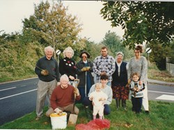 Bredgar bulb planting 1996