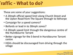 Hurstbourne Tarrant Parish Traffic and the A343