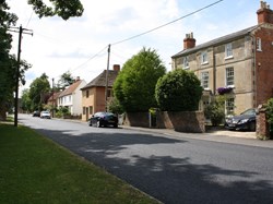 Seend High Street looking West
