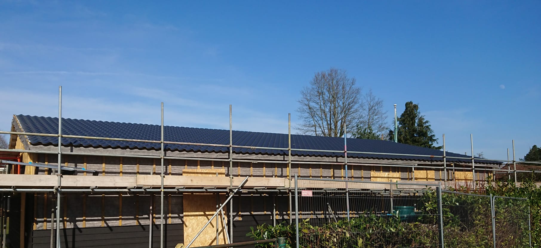 Wonersh Bowls Club Building Progress