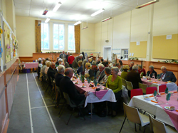 The annual Harvest lunch, held every October.