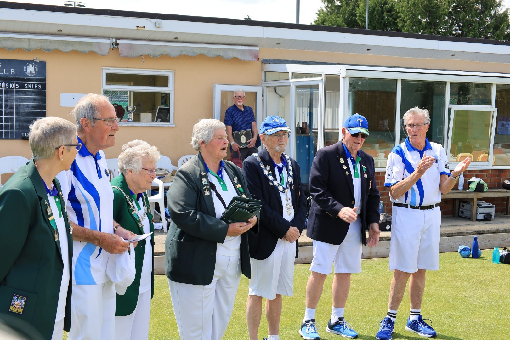 Totnes Bowling Club Centenary Match v Devon Presidents - Totnes Bowling Club Centenary Match v Devon Presidents -