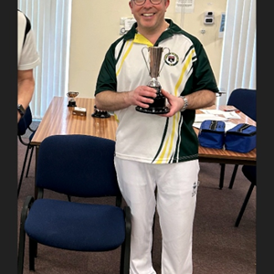 2025 Novice Singles Winner - Bruno Brown.