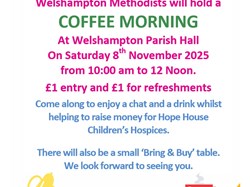 Welshampton & Lyneal Parish Hall Coffee Mornings