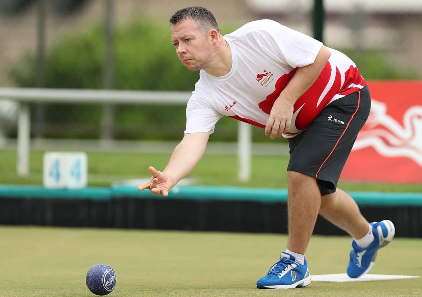 David Bolt in Commonwealth Games Action