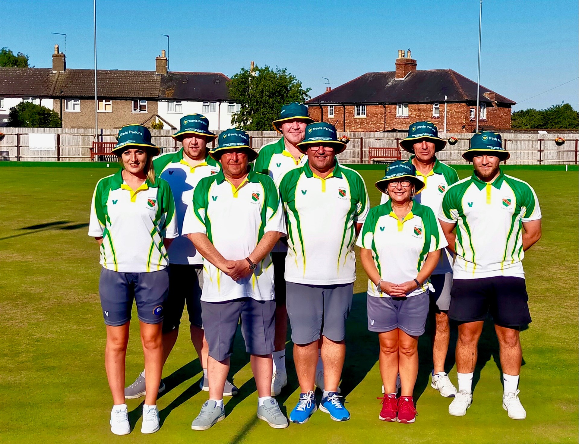 With new Travis-Perkins sun hats! With new Travis-Perkins sun hats!